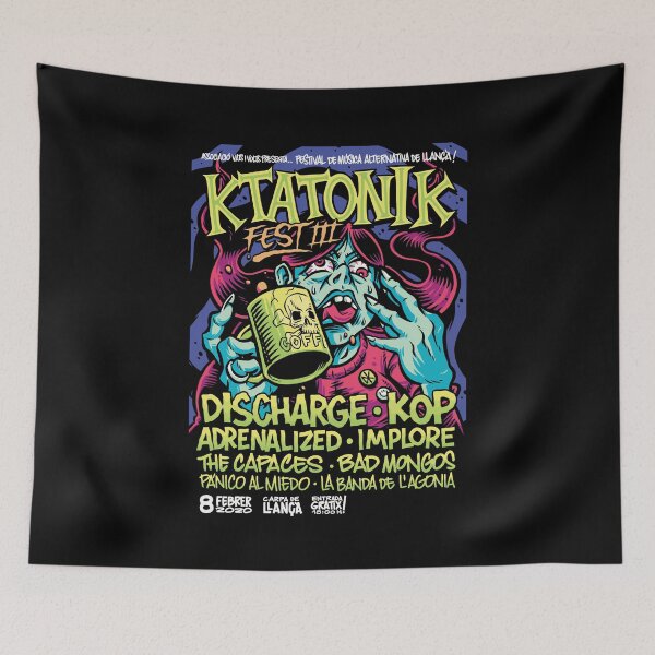 Item preview, KTATONIK Fest III - Underground Festival in Llançà 2020 designed and sold by rockfanatic.