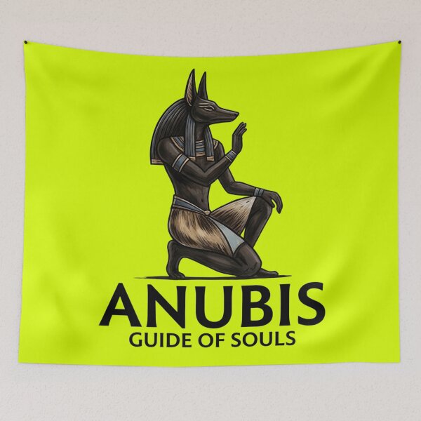 Item preview, Anubis Guardian of the Afterlife | Ancient Egyptian God Art designed and sold by Queen Cleopatra.