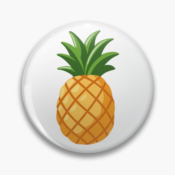 Item preview, Cute Tropical Pineapple Illustration designed and sold by EvLip-Artist.