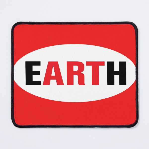 Item preview, EARTH – Word Art Typography Design designed and sold by PIXEL POP DESIGNS - Beyond the Norm!.