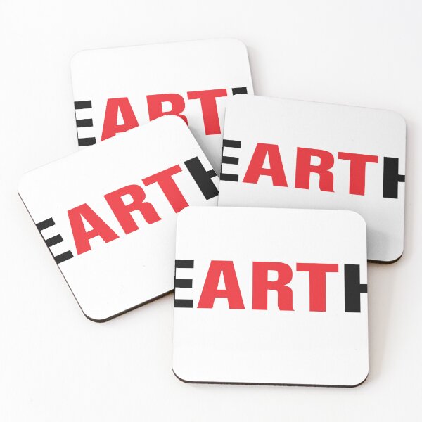 Item preview, EARTH – Word Art Typography Design designed and sold by PIXEL POP DESIGNS - Beyond the Norm!.