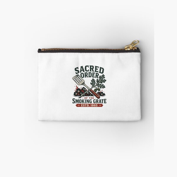 Item preview, Sacred Order Smoking Grate BBQ Vintage Grilling Emblem designed and sold by chattsuede.