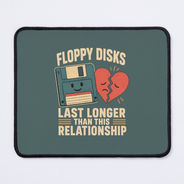 Item preview, Funny Floppy Disk Broken Heart Shirt designed and sold by Passionread.