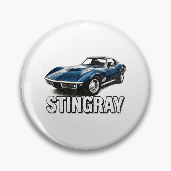 Item preview, C3 Stingray Vintage Blue White Base Classic Muscle Car designed and sold by Off-Road-Zone.