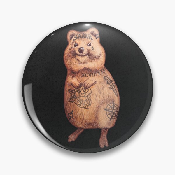 Item preview, Tattooed Han Quokka (Han Jisung) – Stray Kids Fanart designed and sold by sini.hoo.