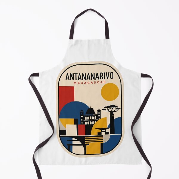 Item preview, Antananarivo Madagascar Vintage Geometric Travel Landmark designed and sold by k3rstman1.