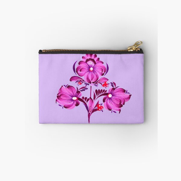 Item preview, bouquet of pink flowers, Ukraine art, Petrykivka style, author's drawing designed and sold by Sunflower-7.