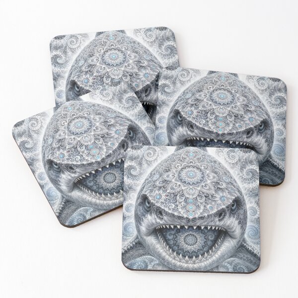 Item preview, Fractal Mandala Shark designed and sold by Newstreams.