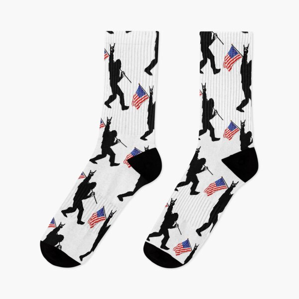 Item preview, USA FRIENDLY BIGFOOT  designed and sold by NativeGraffix.