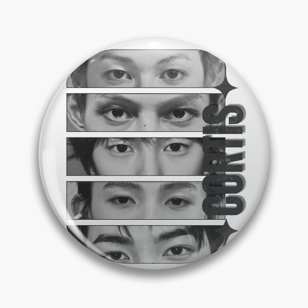 Item preview, CORTISs Eyes Full Group Kpop Boy Group Black and White Collage Digital Art Portrait designed and sold by AJUNICE STUDIO.