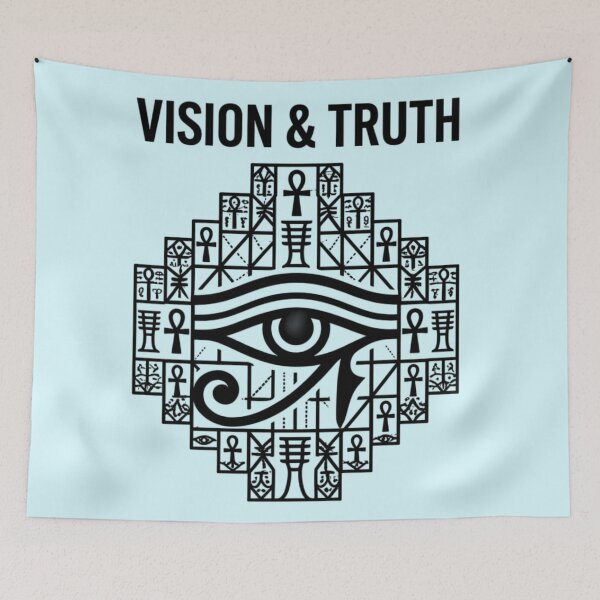 Item preview, Eye of Horus Vision and Truth | Ancient Egyptian Sacred Symbol Art designed and sold by Queen Cleopatra.