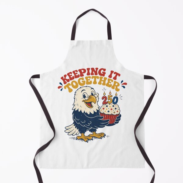Item preview, Semiquincentennial Keeping It Together Retro Eagle Cupcake designed and sold by chattsuede.