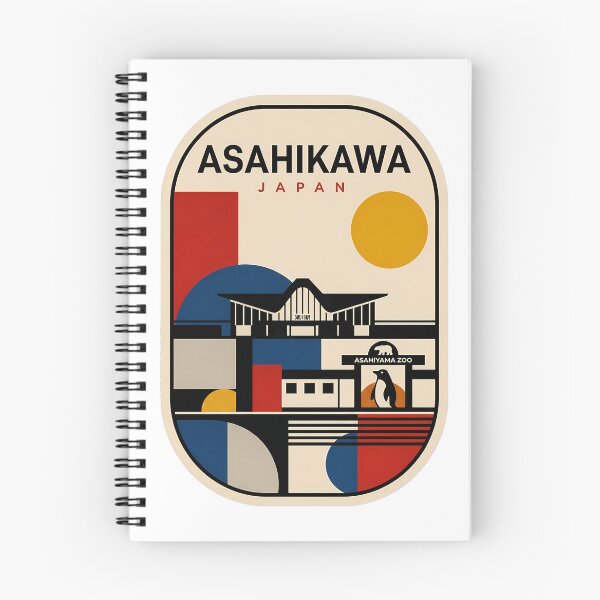 Item preview, Asahikawa Japan Retro Geometric Asahiyama Zoo Penguin designed and sold by k3rstman1.