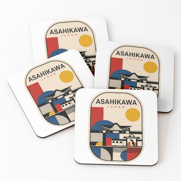 Item preview, Asahikawa Japan Retro Geometric Asahiyama Zoo Penguin designed and sold by k3rstman1.