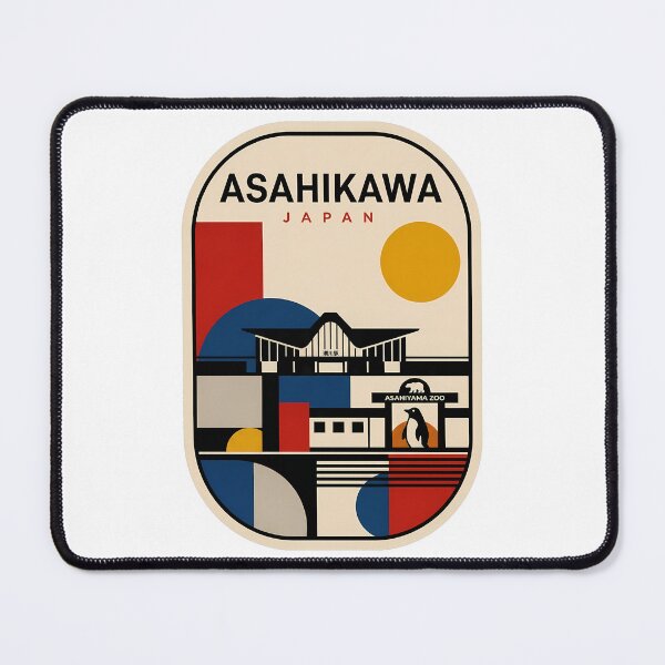 Item preview, Asahikawa Japan Retro Geometric Asahiyama Zoo Penguin designed and sold by k3rstman1.