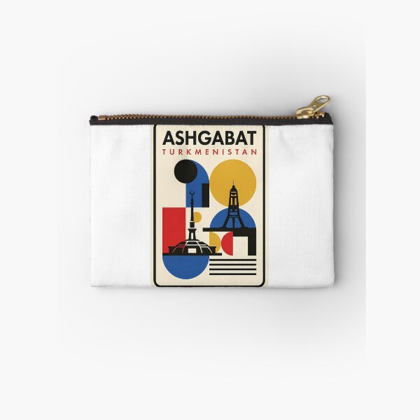 Item preview, Vintage Ashgabat Turkmenistan Geometric Cityscape designed and sold by k3rstman1.