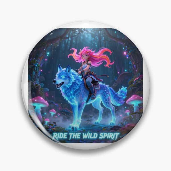 Item preview, Ride the Wild Spirit wolf designed and sold by DervoTeck2767.