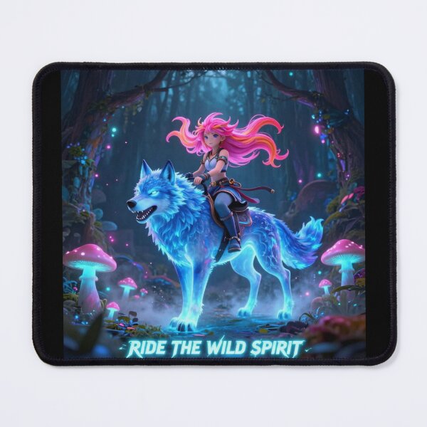 Item preview, Ride the Wild Spirit wolf designed and sold by DervoTeck2767.