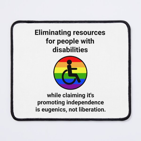Item preview, This is Eugenics, not liberation. designed and sold by Rachel the Artist .