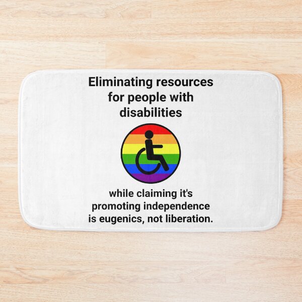 Item preview, This is Eugenics, not liberation.  designed and sold by Rachel the Artist .