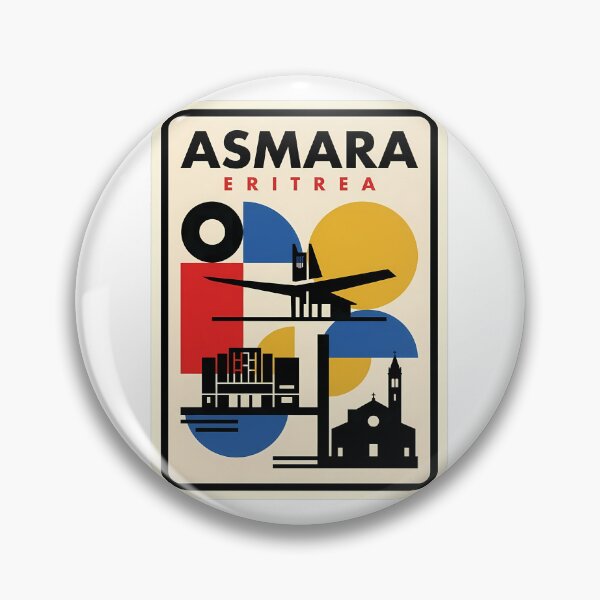 Item preview, Asmara Eritrea Retro Modernist Architecture Travel designed and sold by k3rstman1.