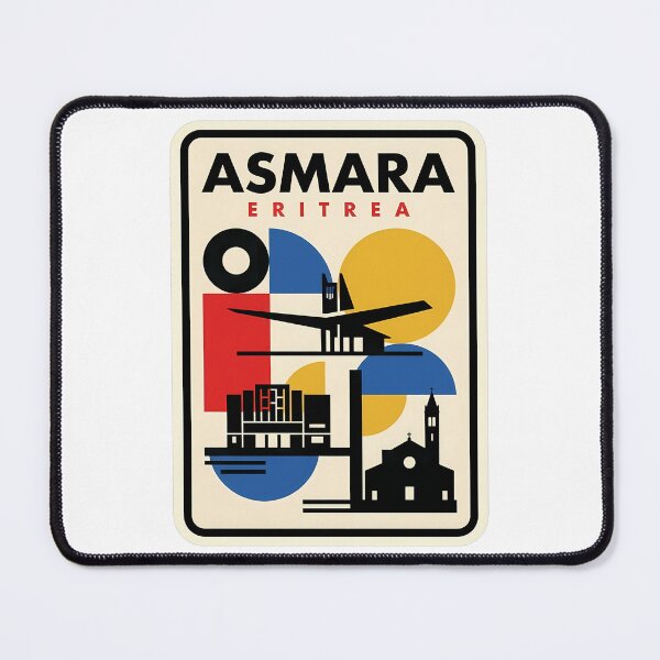 Item preview, Asmara Eritrea Retro Modernist Architecture Travel designed and sold by k3rstman1.