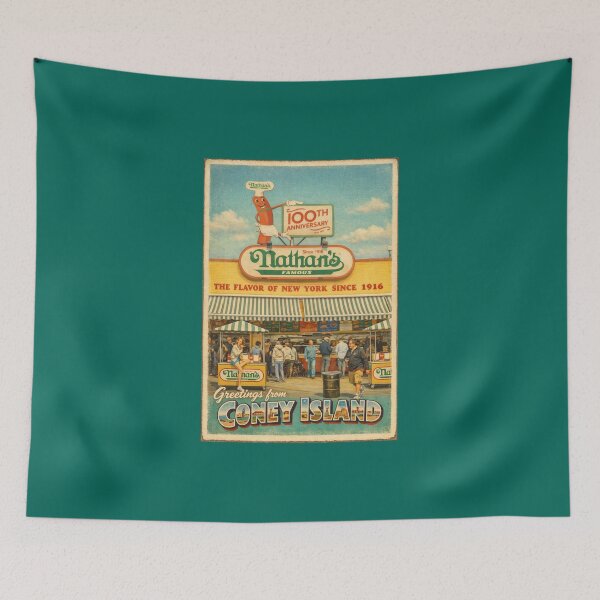 Item preview, Nathan's Coney Island New York designed and sold by Halifaxartguy.
