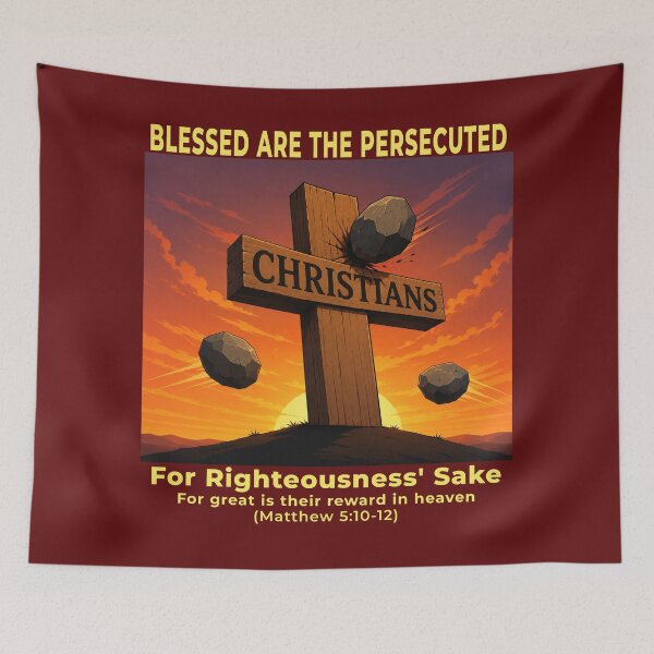 Item preview, Blessed are the Persecuted for Righteousness Sake designed and sold by TheBibleStop.