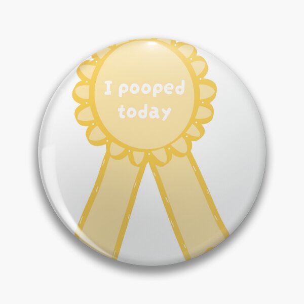 Item preview, I Pooped Today Award Ribbon designed and sold by ConklinCreation.