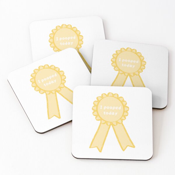 Item preview, I Pooped Today Award Ribbon designed and sold by ConklinCreation.