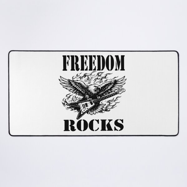 Item preview, Freedom Rocks Electric Guitar Eagle American Patriotic designed and sold by HYPNK.
