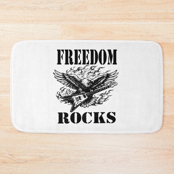 Item preview, Freedom Rocks Electric Guitar Eagle American Patriotic designed and sold by HYPNK.