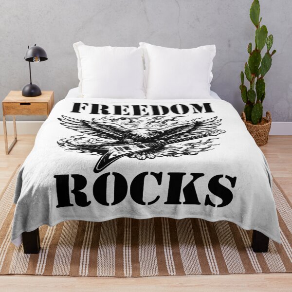 Item preview, Freedom Rocks Electric Guitar Eagle American Patriotic designed and sold by HYPNK.