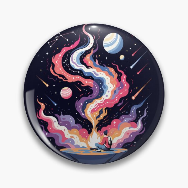 Item preview, Cosmic Campfire Wanderer designed and sold by andromeda-redd.