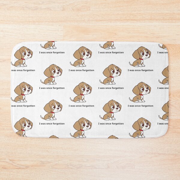 Item preview, I Was Once Forgotten | Rescue Dog Lover designed and sold by Street Paws.
