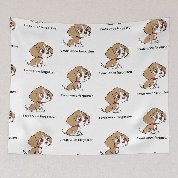 Item preview, I Was Once Forgotten | Rescue Dog Lover designed and sold by Street Paws.