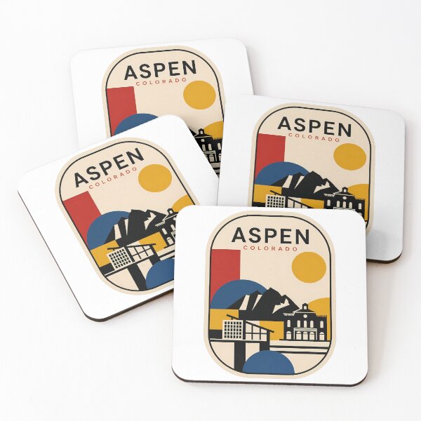 Item preview, Retro Aspen Colorado Mountain Geometric Landscape designed and sold by k3rstman1.