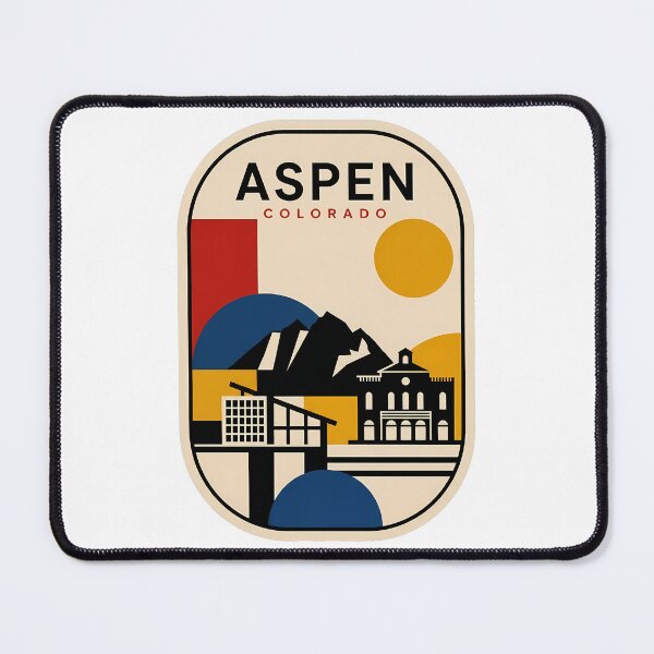 Item preview, Retro Aspen Colorado Mountain Geometric Landscape designed and sold by k3rstman1.