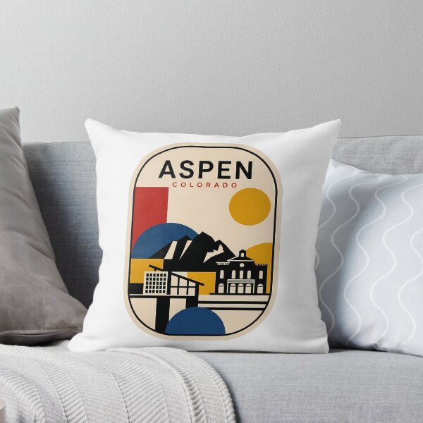 Item preview, Retro Aspen Colorado Mountain Geometric Landscape designed and sold by k3rstman1.