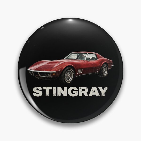 Item preview, C3 Stingray Distressed Vintage Red Coupe Classic Muscle Car designed and sold by Off-Road-Zone.