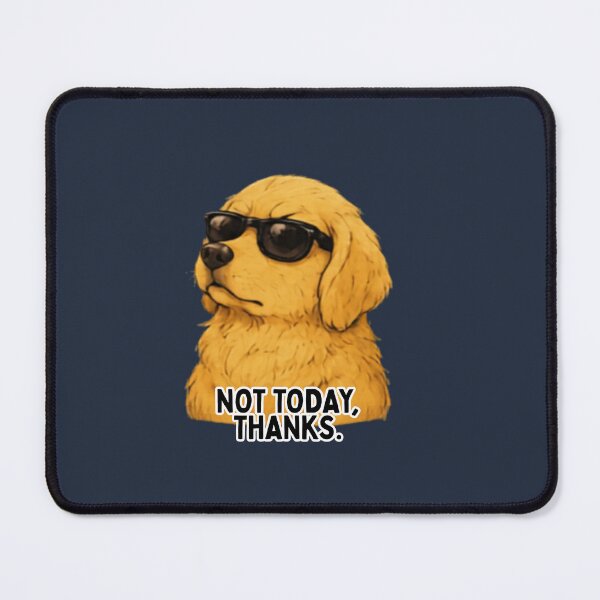 Item preview, Golden retriever Dog with Sunglasses - Funny Dog Meme Sticker designed and sold by Siti Hoiriyah.