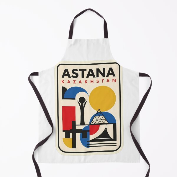 Item preview, Astana Kazakhstan Modern Geometric City Landmarks designed and sold by k3rstman1.