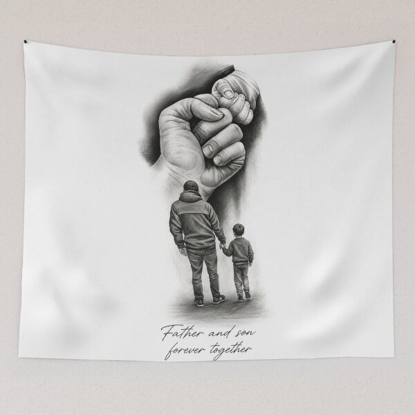 Item preview, Father and Son — Forever Together designed and sold by riki2365.