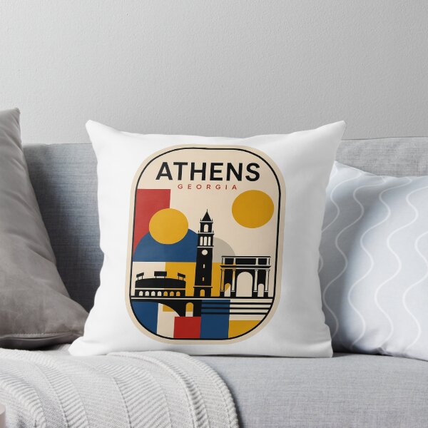 Item preview, Athens Georgia Retro Geometric City Skyline designed and sold by k3rstman1.
