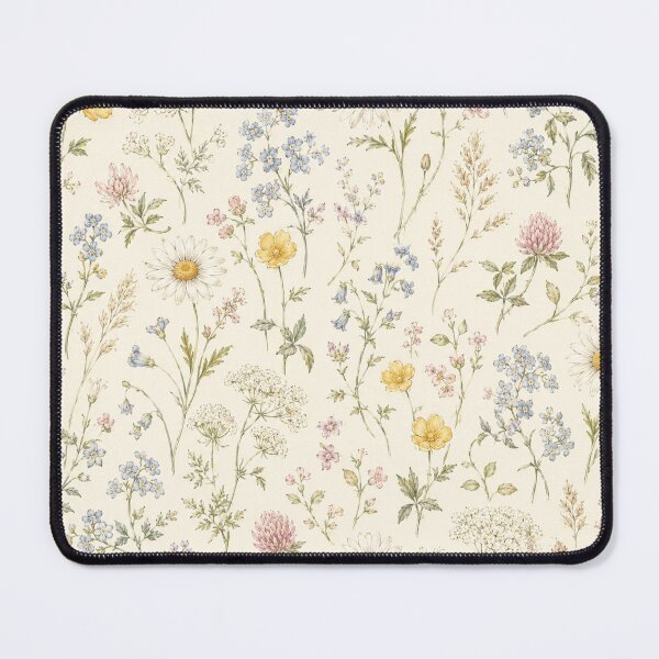 Item preview, Vintage Wildflower Meadow Seamless Pattern designed and sold by Owcomm.