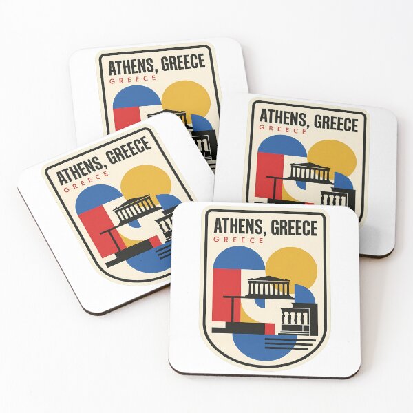 Item preview, Retro Athens Greece Mid Century Modern Parthenon designed and sold by k3rstman1.