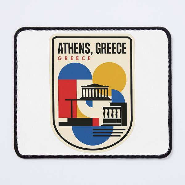 Item preview, Retro Athens Greece Mid Century Modern Parthenon designed and sold by k3rstman1.