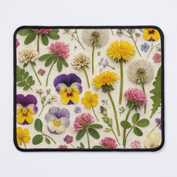 Item preview, Pressed Wildflowers Flat Lay Pattern designed and sold by Owcomm.
