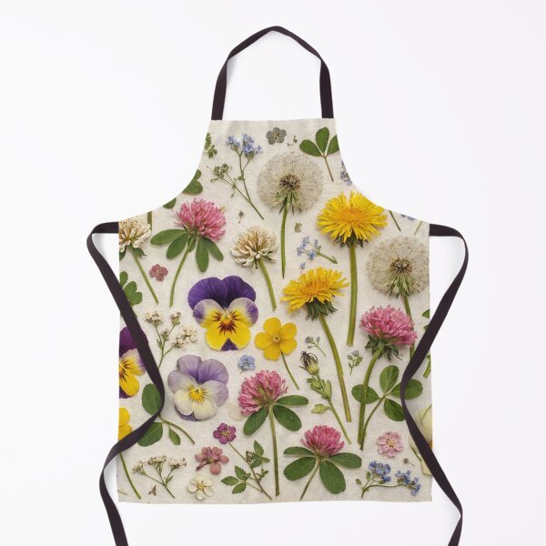 Item preview, Pressed Wildflowers Flat Lay Pattern designed and sold by Owcomm.