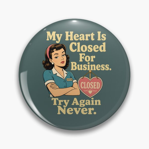 Item preview, Heart Closed For Business Shirt designed and sold by Passionread.